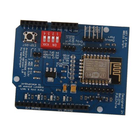 Esp8266 Esp 12e Uart Wi Fi Shield For Arduino Uno And Mega Techonics Ltd