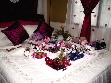 Maybe you would like to learn more about one of these? U n Me become Us: DIY:Hantaran dan hiasan bilik pengantin