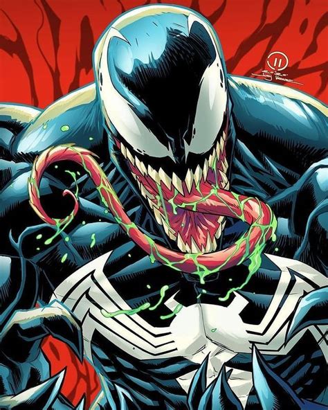 Venom On Instagram “art By Joey Vazquez🔥 Thevenomsymbiote Venom Marvel Spiderman Alien