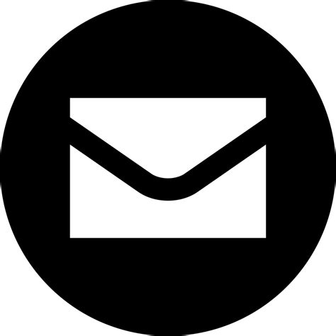 11 Free Mail Icon White Png Images White Envelope Icon Black Email
