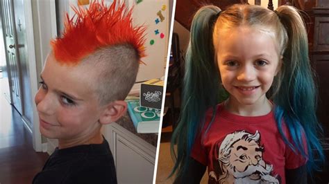 Is It Ok To Let Kids Dye Their Hair Survey Respondents Say Yes