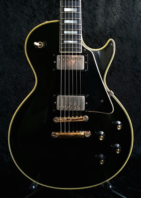 Gibson Les Paul Custom 1969 Black Guitar For Sale Richard Henry Guitars Ltd