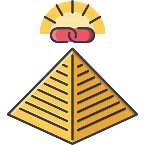 Pirámide Iconos Gratis De Computadora