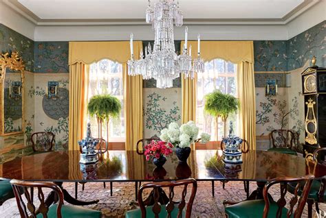 Chinoiserie Wallpaper And Panels Take The Stage In These 12 Rooms