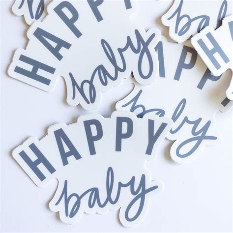 D And Co Happy Baby Sticker Declaration And Co