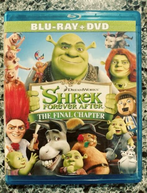 Shrek Forever After The Final Chapter Blu Ray Dvd 2010 Dreamworks