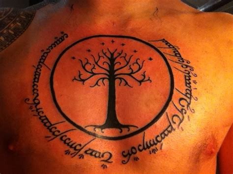 Lord Of The Rings Tattoo Lotr Tattoo Body Art Tattoos