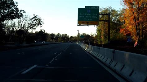 Middlesex Freeway Interstate 287 Exit 41 Southbound Youtube