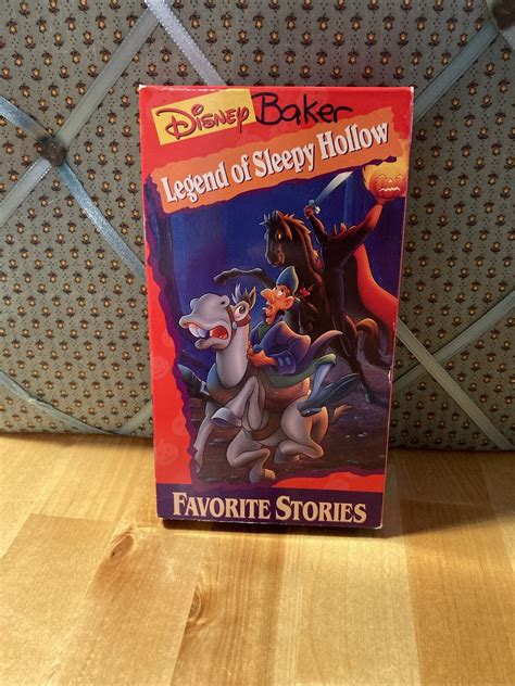 Disneys Favorite Stories The Legend Of Sleepy Hollow Vhs