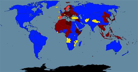 Wwii Global Map 1941 By Generalhelghast On Deviantart