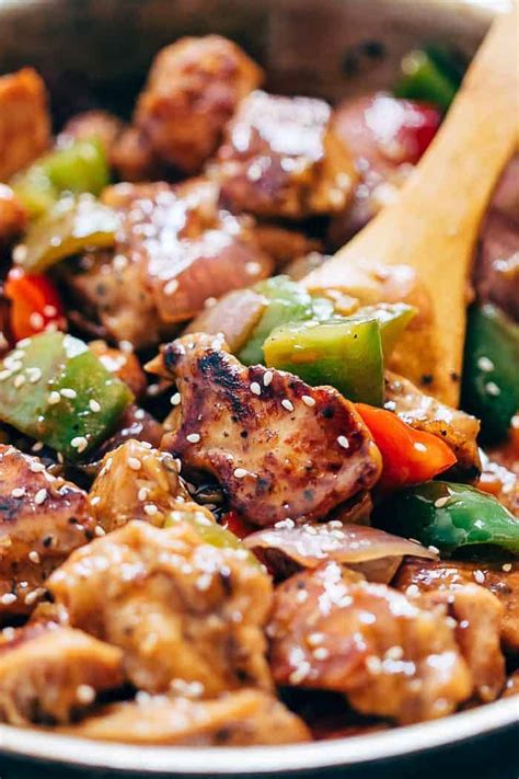 Easy Pepper Chicken Stir Fry Spend With Pennies