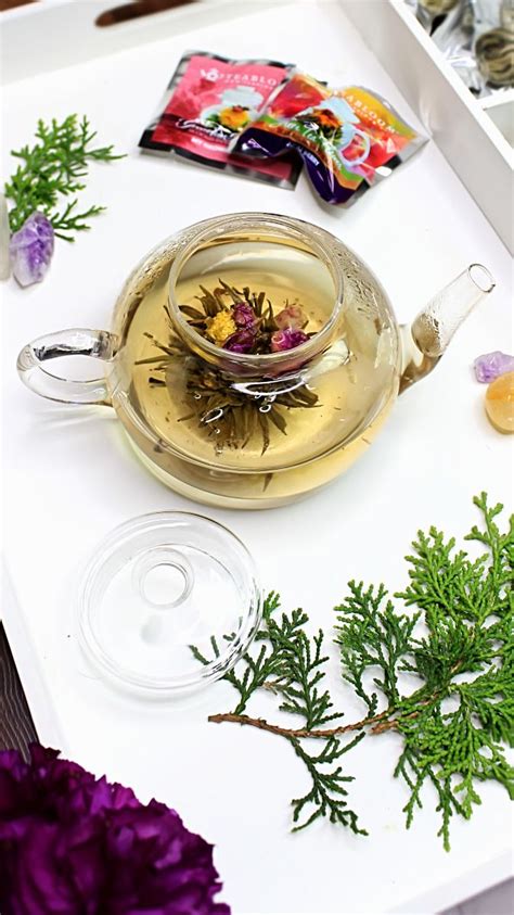 How Pretty Is This Flowering Tea Though Have Any Of You Ever Tried A