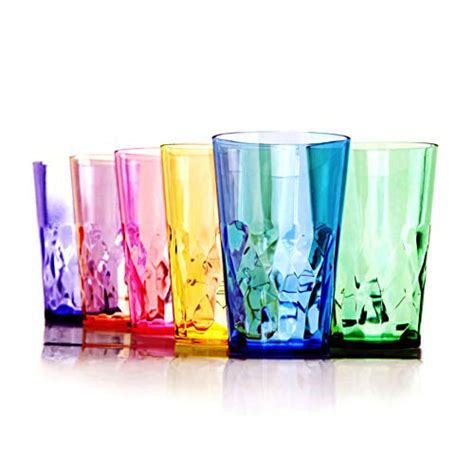Scandinovia 19 Oz Unbreakable Premium Drinking Glasses Tumbler Set Of 6 Tritan Plastic