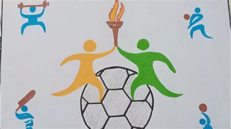 Share 145 National Sports Day Drawing Easy Vn