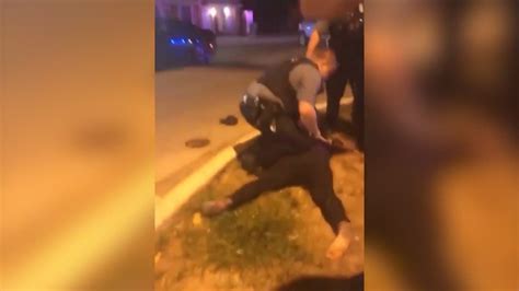 video shows kansas city police officer kneeling on pregnant woman s back sparking calls for