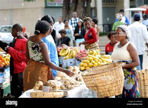 Market Lusaka Zambia Africa High Resolution Stock Photography And
