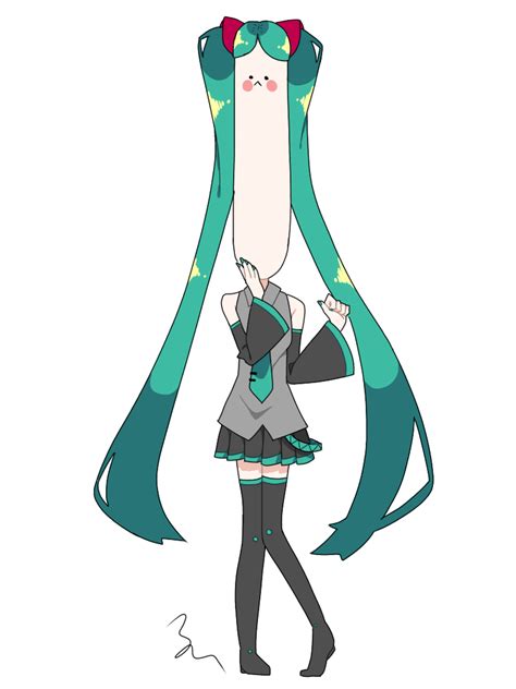 Cursed Long Headed Miku Thing Rvocaloid