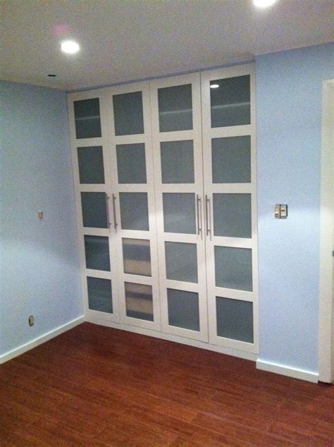You choose the size colour style and sliding or hinged doors. IKEA Hackers: PAX Wardrobe Turned Custom Reach in Closets ...