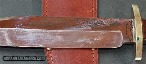 Wade And Butcher Sheffield Bowie Knife