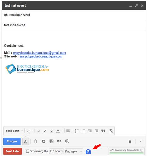 Gmail | Comment créer un accusé de réception d'email avec ...