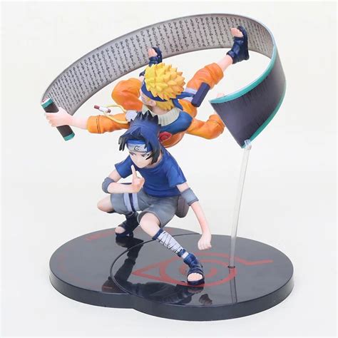 Brinquedos Naruto Uzumaki Figure Naruto And Uchiha Sasuke Non Scale