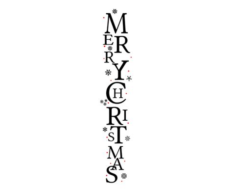 Merry Christmas Vertical Welcome Sign Svg Kim And Garrett Make It