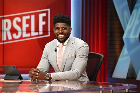 Emmanuel acho, a former nfl linebacker and host of the video series uncomfortable conversations with a black man, will host monday night's after the final rose. (craig sjodin/abc). In divided times, ex-UT star Emmanuel Acho looks to start a conversation