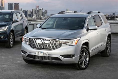 Holden Acadia Confirmed As Large Suv For 2018 Performancedrive
