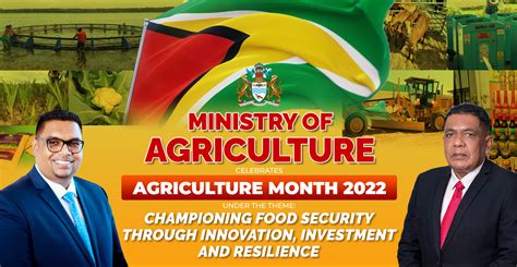 Agriculture Month 2022 Messages And October Main Events Ministry Of