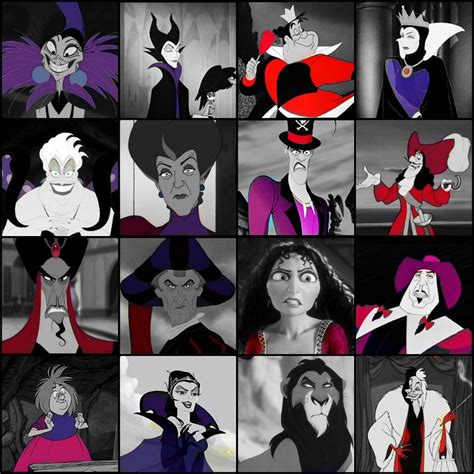 Ive Noticed That For Most Disney Villains The Most Common Colors Are