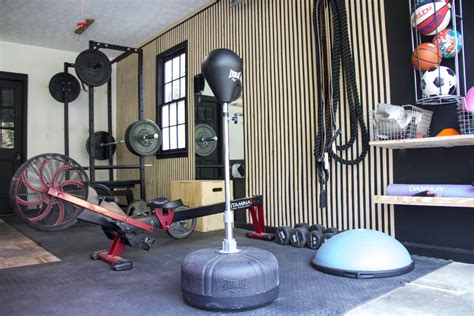 Diy Home Garage Gym Makeover Stacies Spaces