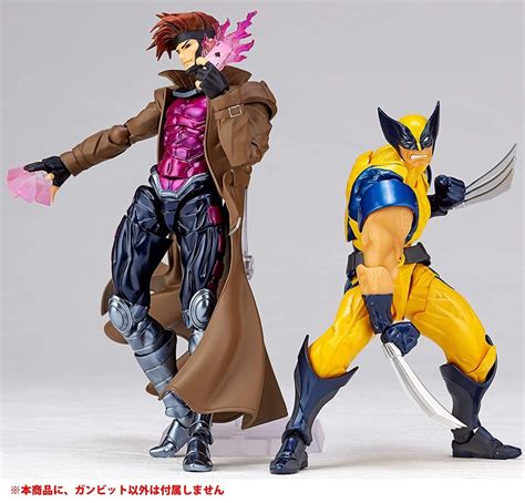 Yamaguchi Series Revoltech Gambit And Wolverine Figure Gambit Photo