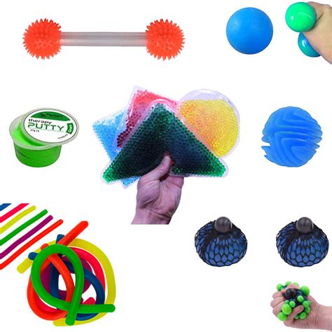 Fidget Toys Bundle Sensory Stress Relief 16 Pieces Sensory Toy