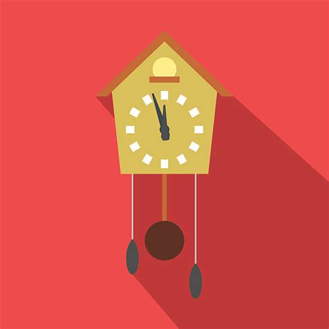 Cuckoo Clock Clip Art Vector Images And Illustrations Istock