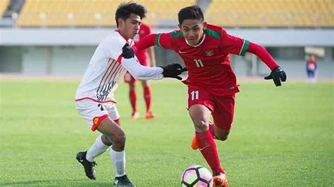 Kemenangan pada permainan sepak bola ditentukan oleh selisih. Gambar Pemain Sepak Bola Indonesia U 19