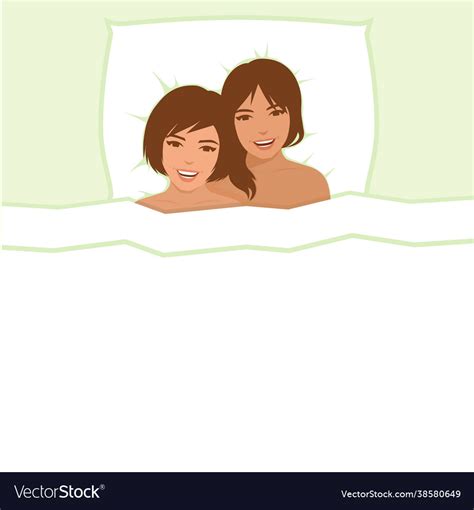 lesbian couple royalty free vector image vectorstock