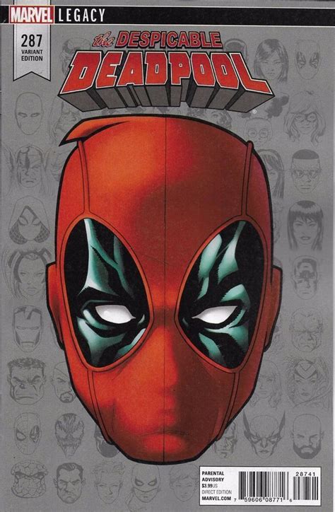 Despicable Deadpool 296 Deodato Mutant Variant Marvel Comic 1st Print