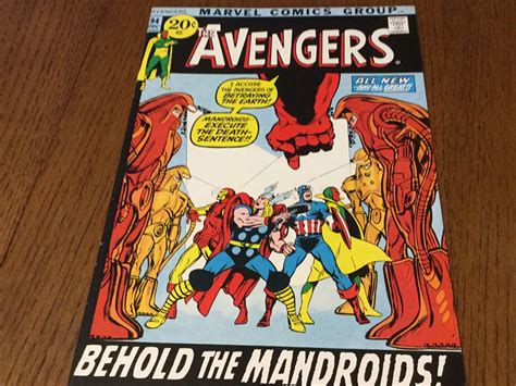 Avenger Issue 94 Silver Age Comics Avengers Marvel Comics