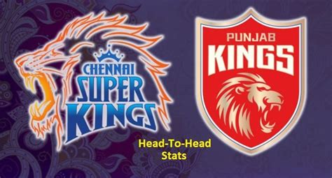 Csk Vs Pbks Chennai Super Kings Vs Punjab Kings Head To Head Stats