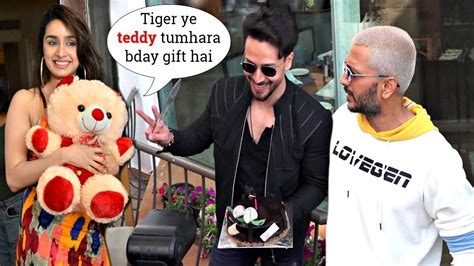 Tiger Shroff Birthday Celebration With Baaghi Cast Shraddha Kapoor