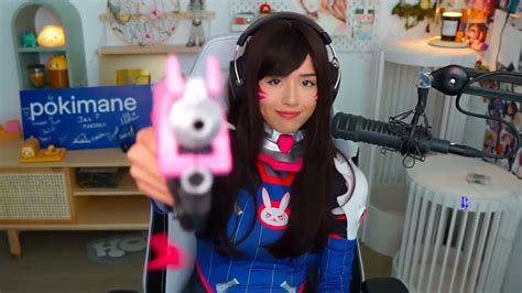 Pokimane Hot D Va Cosplay Overwatch 2 Twitch Nude Videos And Highlights
