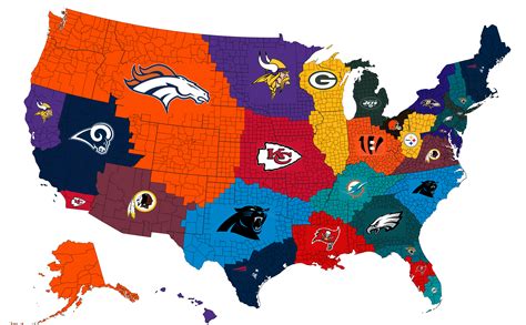 United States Sports Map