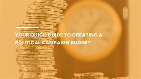 Create A Political Campaign Budget Samples Pro Tips And Expense Lists