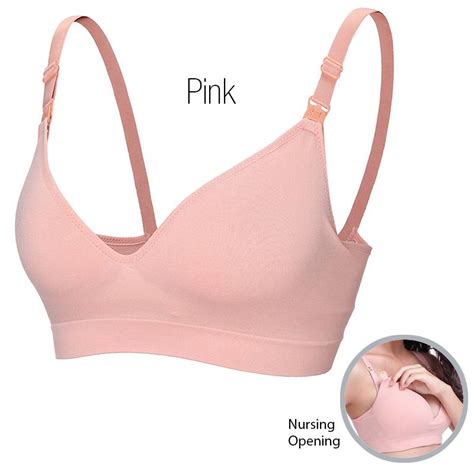 Maternity Nursing Bra Wireless Padded Push Up Bra 36a 42d