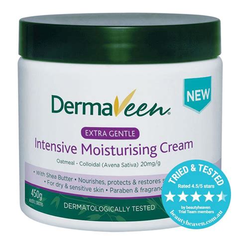 Dermaveen Extra Gentle Intensive Moisturising Cream 450g Relieve Skin