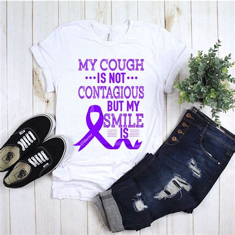 Cystic Fibrosis Shirt Cf Awareness Fight Is My Fight Cystic