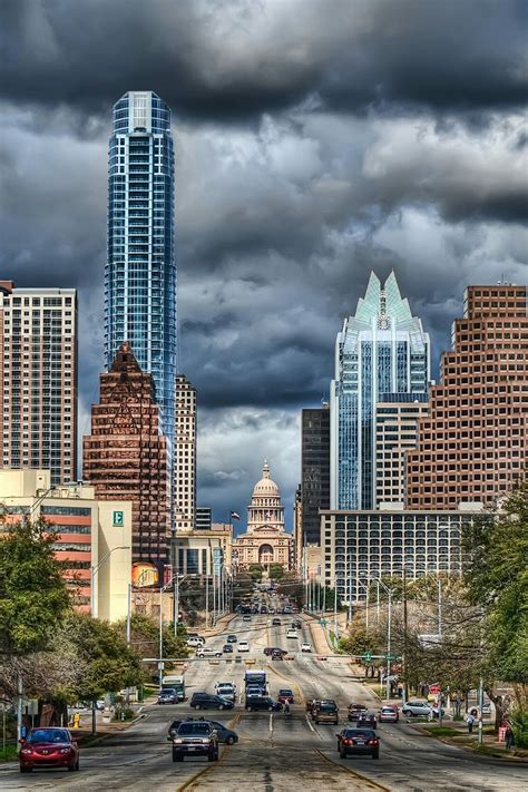 Austin Texas Usa In 2020 Places To Visit Austin Skyline Downtown