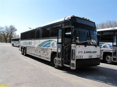 2001 Mci D4000 8710 At The Lakeland Bus Lines Garage In D Zack W