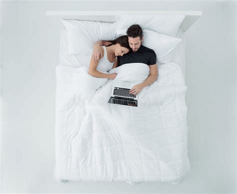 Loving Couple In Bed Stock Photo Image Of Streaming 178142104