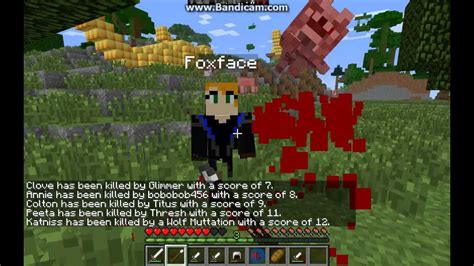 Minecraft Hunger Games Mod With Blood Part 1 Youtube